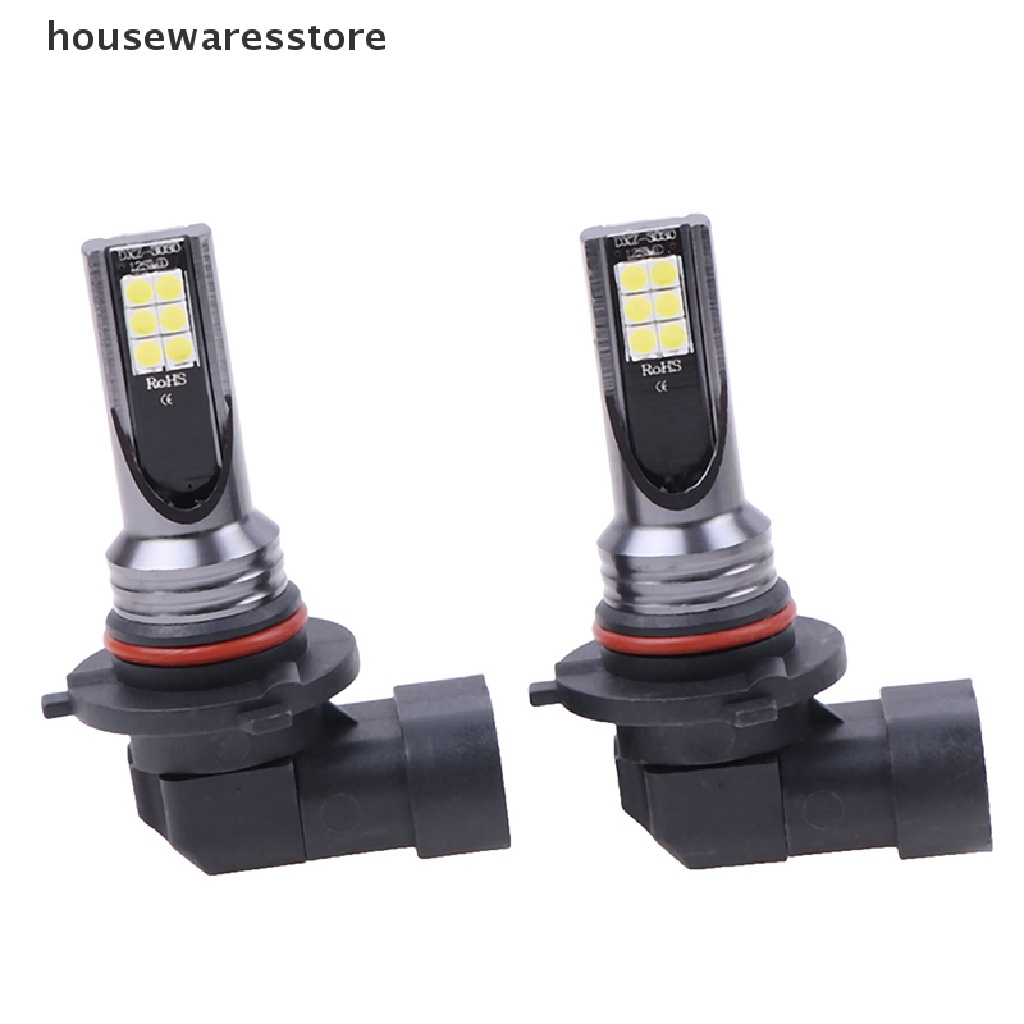 Bộ 2 Đèn Pha 9005 9006 LED 100W 19000LM 6000K Ánh Sáng Trắng Chất Lượng Cao