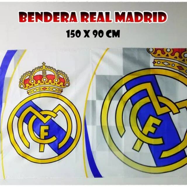 Lá Cờ Real Madrid 150x90cm Chất Lượng Cao