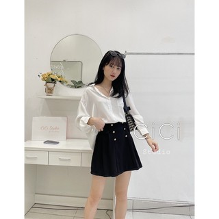 Sơmi lụa gân CICISTUDIO