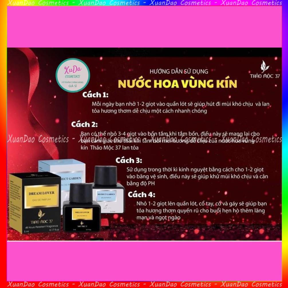 Nước hoa vùng kín thảo mộc 37 nước hoa vùng kín cho nữ lưu giữ hương thơm 48h .