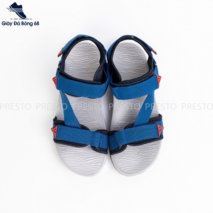 Giày sandal nam nữ chính hãng Việt Thủy quai chéo xanh dương VT02