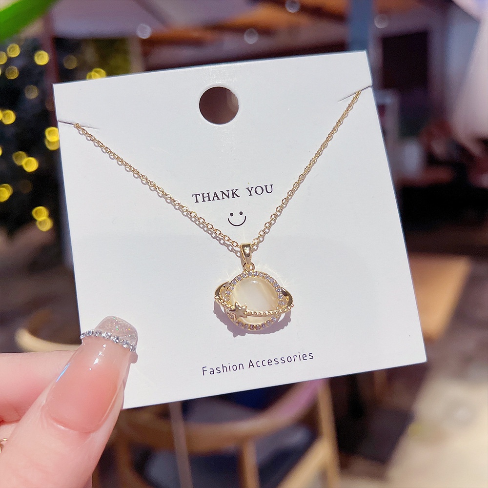 Vòng cổ Hợp Kim Mặt Nơ Đính Đá Cao Cấp Thời Trang