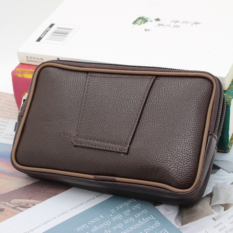 Túi Da Pu Đựng Điện Thoại Đeo Hông Tiện Dụng