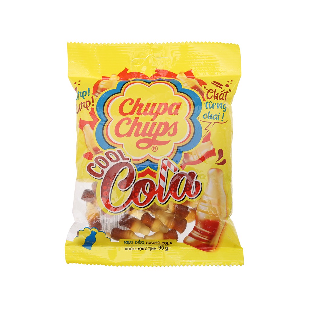 Kẹo dẻo Chupa Chups cầu vồng / gấu / Cola / pinkis / sâu