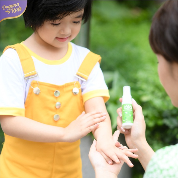 Xịt chống muỗi côn trùng bé Lá Lá thảo dược LACO an toàn sức khỏe bé và trẻ em - 30ml