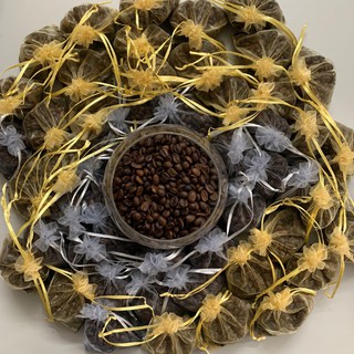 [Cafe Arabica] Túi Thơm Cafe Khử Mùi Treo Trong Xe Ô Tô Oto Phòng Ăn Phòng Khách Phòng Ngủ Tủ Quần Áo Tủ Lạnh