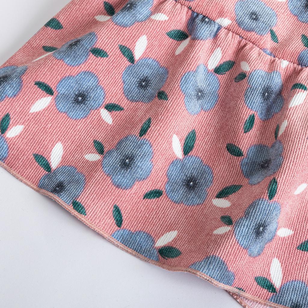 Váy Nhung Tăm Thu Đông Siêu Đáng Yêu Cho Bé Gái BELLO LAND