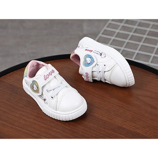 giày bé gái size 16-26 kitty da mềm
