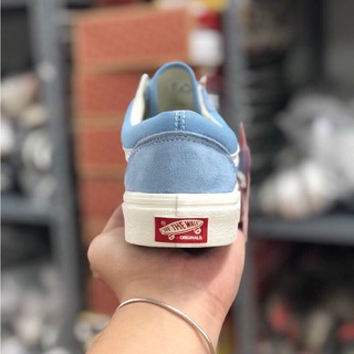FeeShip_Hàng Cao Cấp_ giày vans custom (xanh lam)