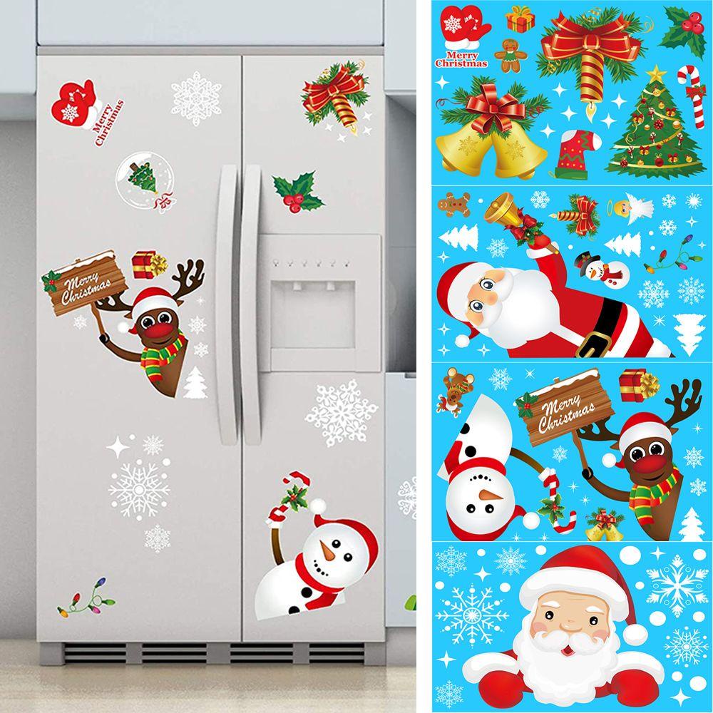 Miếng Dán Cửa Sổ Tĩnh Điện Trang Trí Giáng Sinh