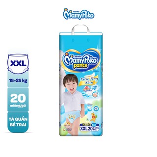 [Giao KV Miền Nam] Tã quần cao cấp MamyPoko Bé Trai XXL20