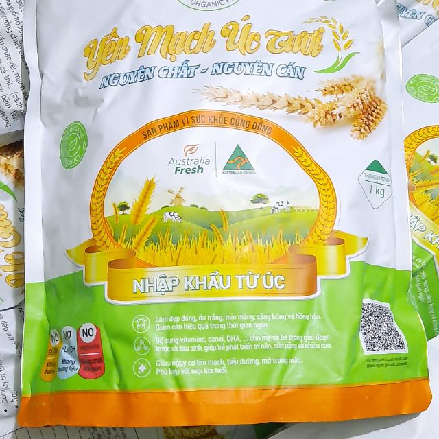 Yến mạch úc tươi
