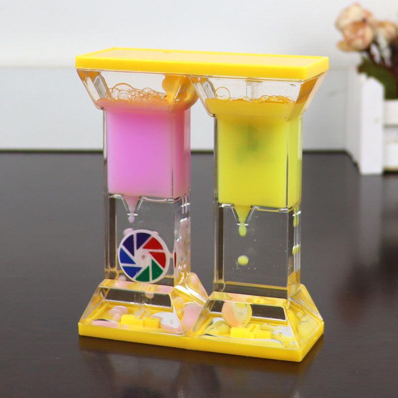 Đồng Hồ Cát Dạng Lỏng Hình Giọt Nước Trang Trí Phòng Khách / Phòng Ngủ Cho Bé