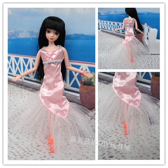 Đầm Công Chúa Đuôi Cá Xinh Xắn Cho Búp Bê Barbie