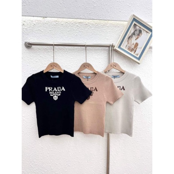 Áo len chữ ngắn tay hàng QC L1 - ANNASHOP