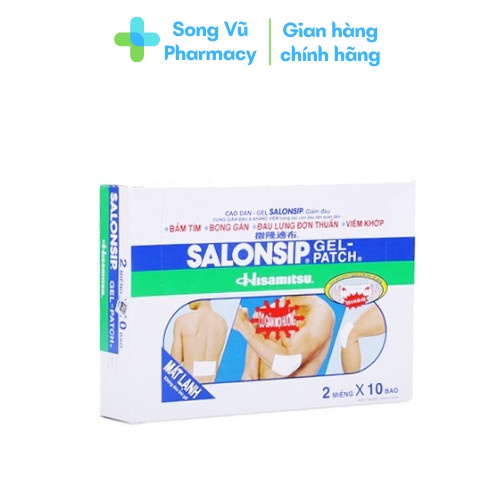 Cao dán giảm đau Salonsip