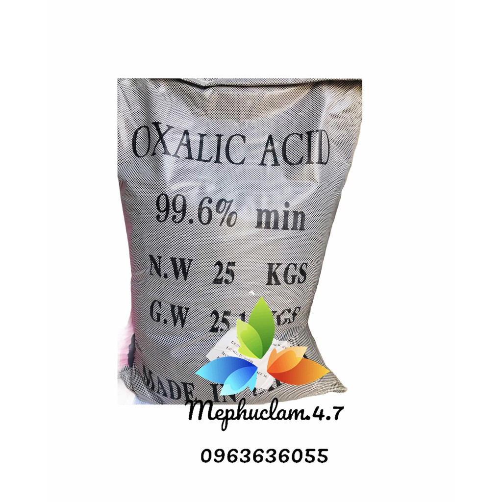 [1 kg] Oxalic acid (Bột chanh, bột tẩy trắng)