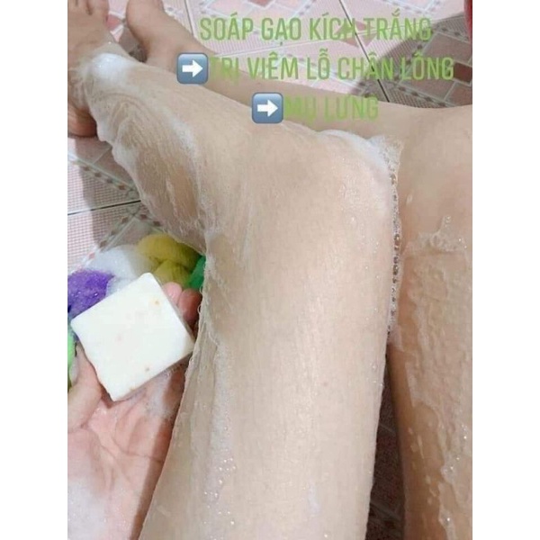 Xà bông cục, Xà Phòng Tắm Sáng Da Cám Gạo Thái Lan Jam Rice Milk Soap