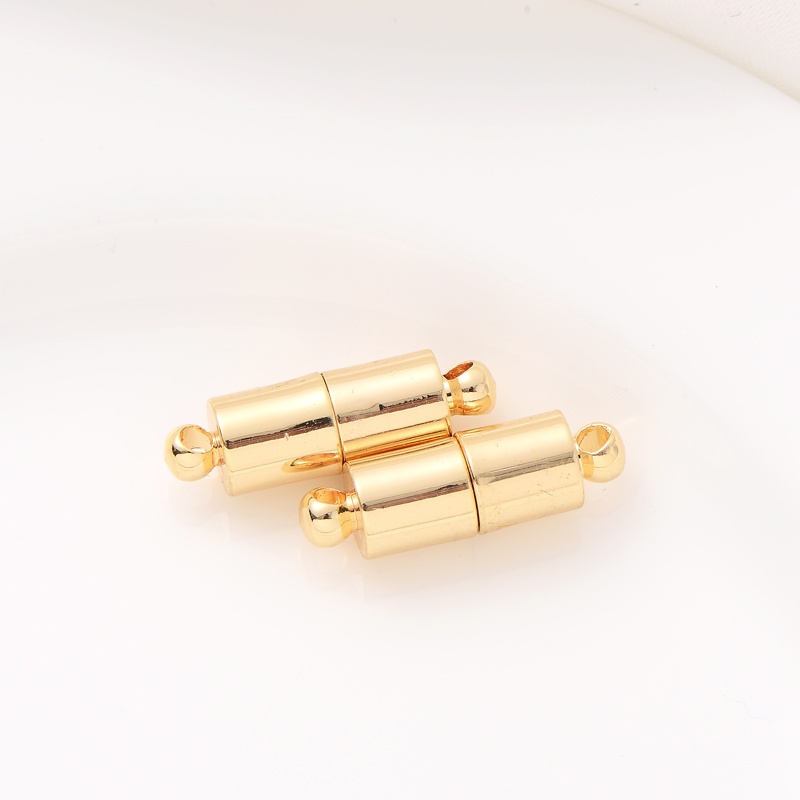 Đầu Khóa Nam Châm Mạ Vàng 18K Dùng Làm Vòng Tay/Vòng Cổ diy