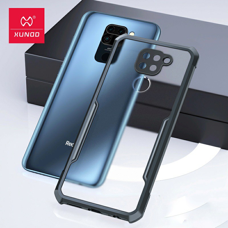 Ốp lưng Redmi Note 9 / Redmi 10x 4G / Redmi 10X 5G hiệu Xundd mặt lưng trong chống sốc 2 Mét cao cấp siêu đẹp