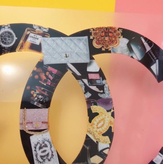 Sticker ủi,hình ủi, patch ủi logo Chanel