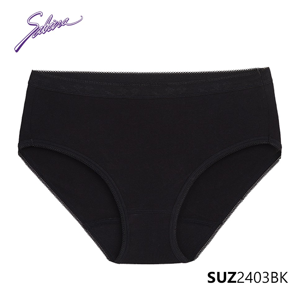 [Mã WABRSA50 giảm 10% đơn 250K] Quần Lót Lưng Vừa Cạp Cao Vừa Màu Trơn Panty Zone By Sabina SUZ2403