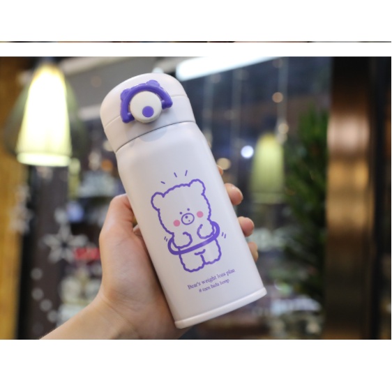 Bình nước giữ nhiệt mang đi học , đi gym cao cấp