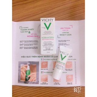 Kem dưỡng dạng sữa cho da mụn Vichy Normaderm Phytosolution 3ml