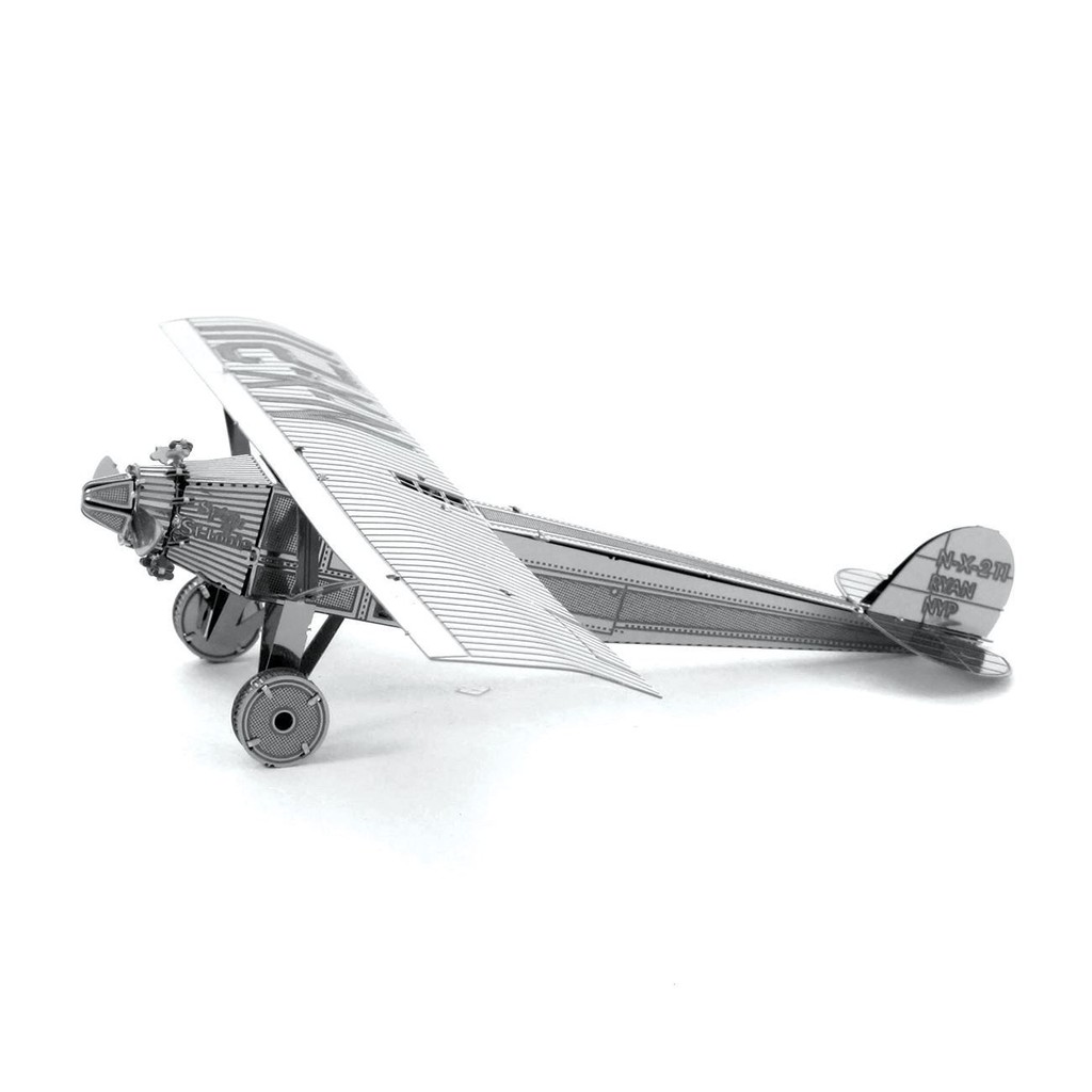 Đồ chơi mô hình lắp ráp 3d kim loại máy bay spirit, đồ chơi xếp hình