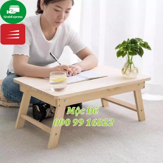 Bàn Gỗ Học Sinh Xếp Gọn Chân Thang Ngồi Bệt Cao Cấp Dễ Dàng Mang Đi