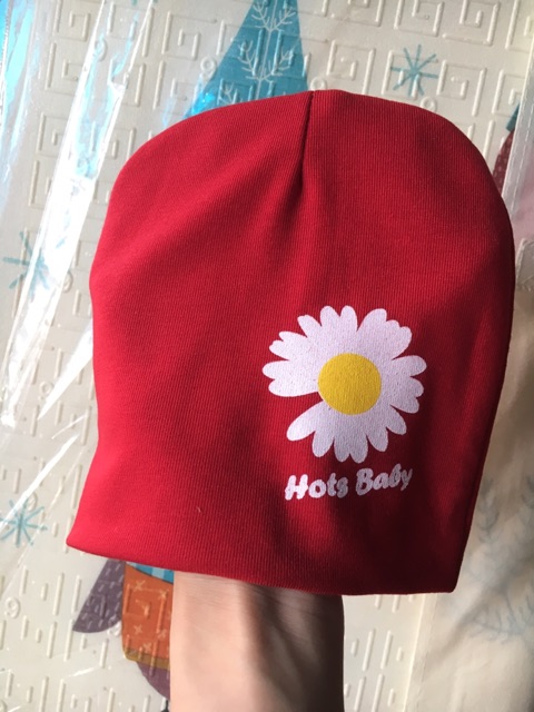 Mũ cotton nỉ nhiều mẫu (6m-18m)