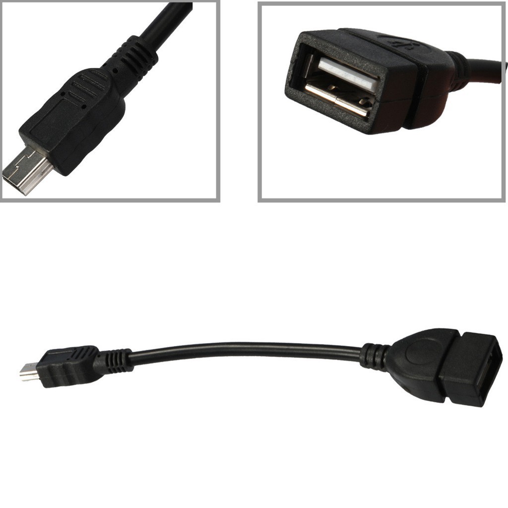 Dây Cáp Kết Nối Chuyển Đổi 3 Đầu Usb 2.0 Đầu Đực Sang Đầu Cái B Đầu Cái