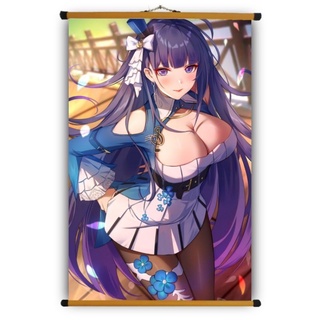 Tranh Vải Treo Tường Raiden Mei Honkai Impact 3