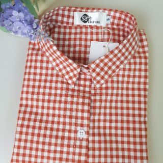 Áo sơ mi kẻ cộc tay
