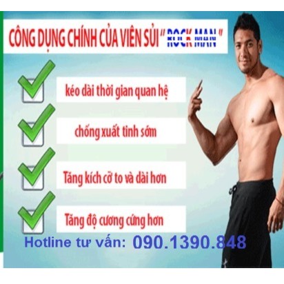 [Chính Hãng] Viên Sủi Hỗ Trợ Tăng Sinh Lý Nam Giới, Bồi Bổ Sức Khỏe Đàn Ông (Tuýp 20v)