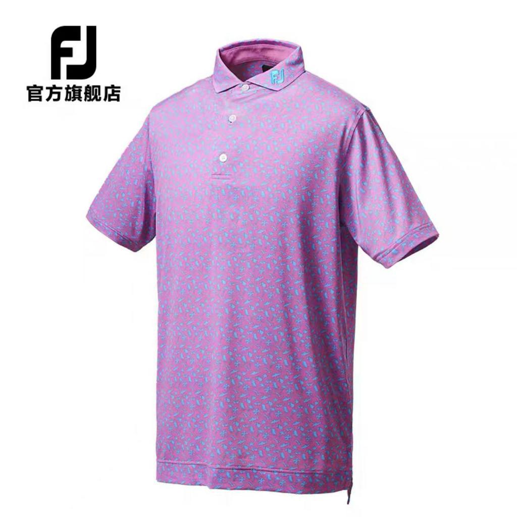 Footjoy Áo Thun polo Thể Thao Tay Ngắn Thoải Mái Thoáng Khí FJ Cho Nam