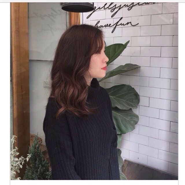 Thuốc nhuộm tóc màu NÂU LẠNH (kèm trợ dưỡng và găng tay) | BigBuy360 - bigbuy360.vn