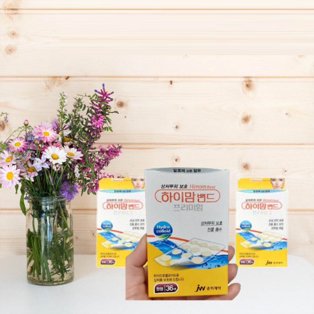 Miếng dán mụn HIMOM BAND hộp 36 miếng