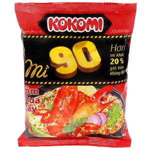 Thùng Mì Tôm Kokomi Đại 90g 30 Gói 1 Thùng