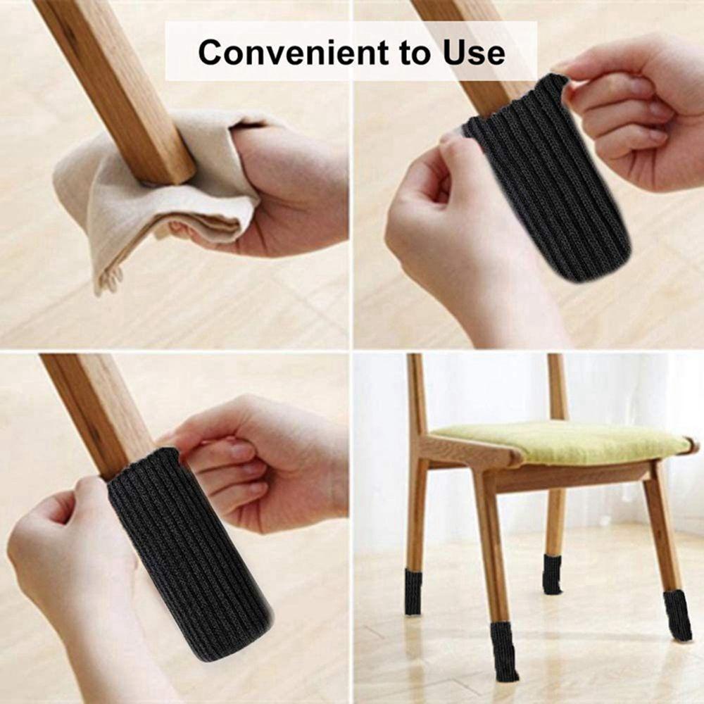 Set 4 Miếng Bọc Chân Bàn Ghế Bảo Vệ Sàn Nhà