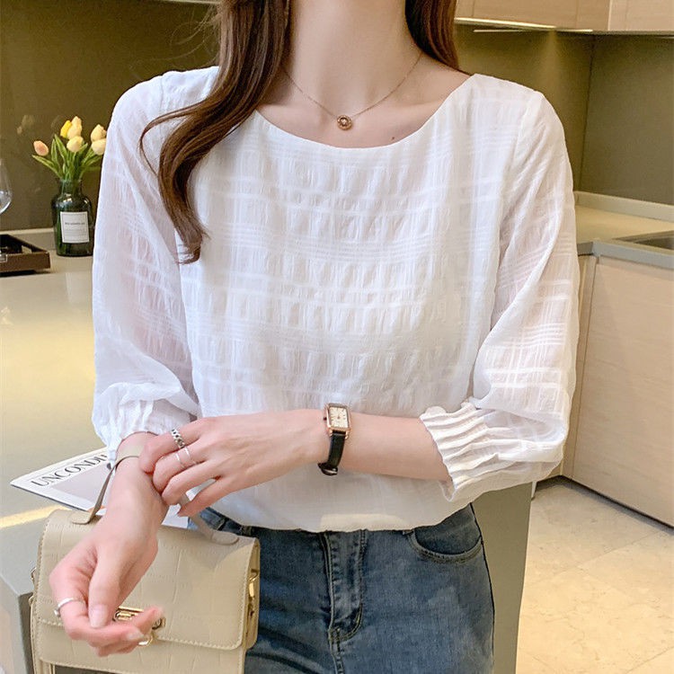 [MURIOKI] Áo Sơ Mi Dáng Rộng Thời Trang Mùa Hè Hàn Quốc Dễ Phối Đồ Dành Cho Nữ