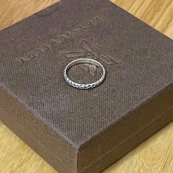 Nhẫn Bạc Nữ 925-Hoạ Tiết Oxidize Cá Tính-KaT Jewelry