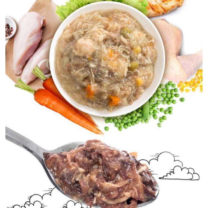 Pate Wanpy 80gr  7 Vị Dinh Dưỡng cho Mèo