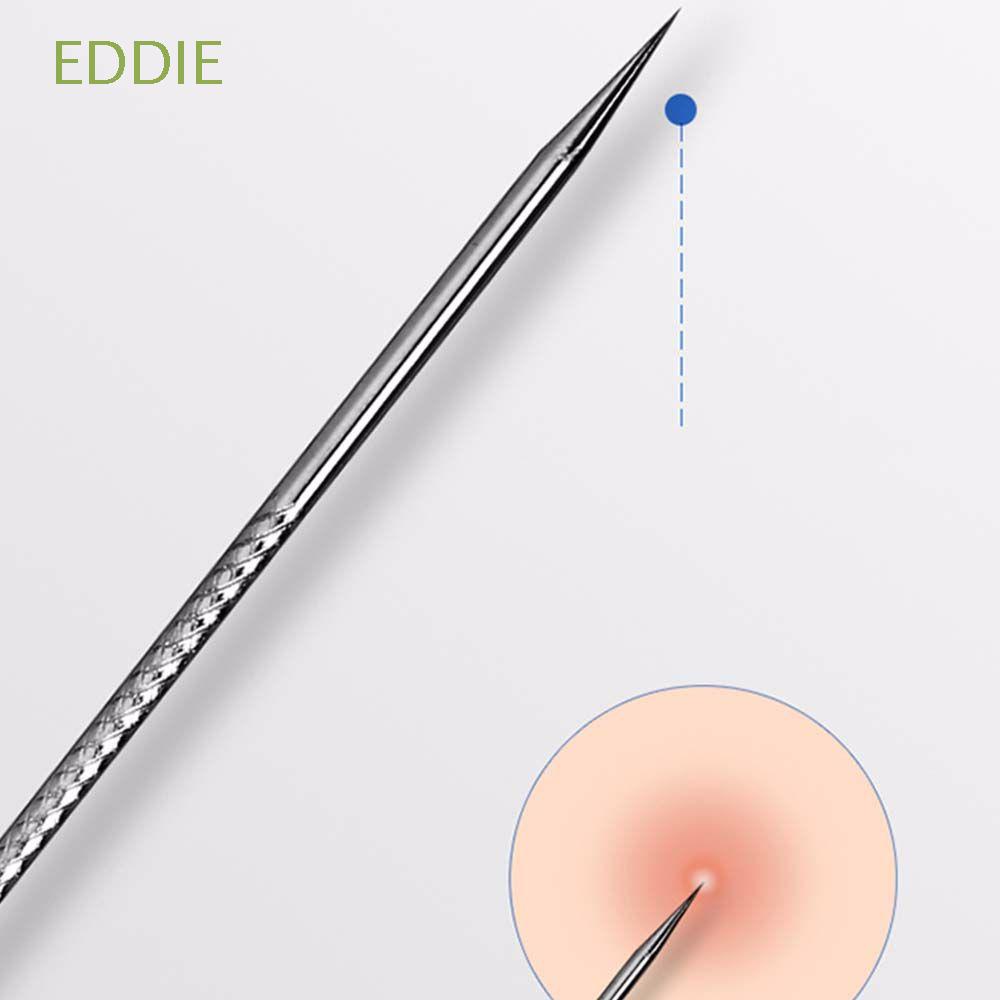 [Hàng mới về] Dụng cụ nặn mụn đầu đen bằng thép không gỉ 12cm chất lượng cao