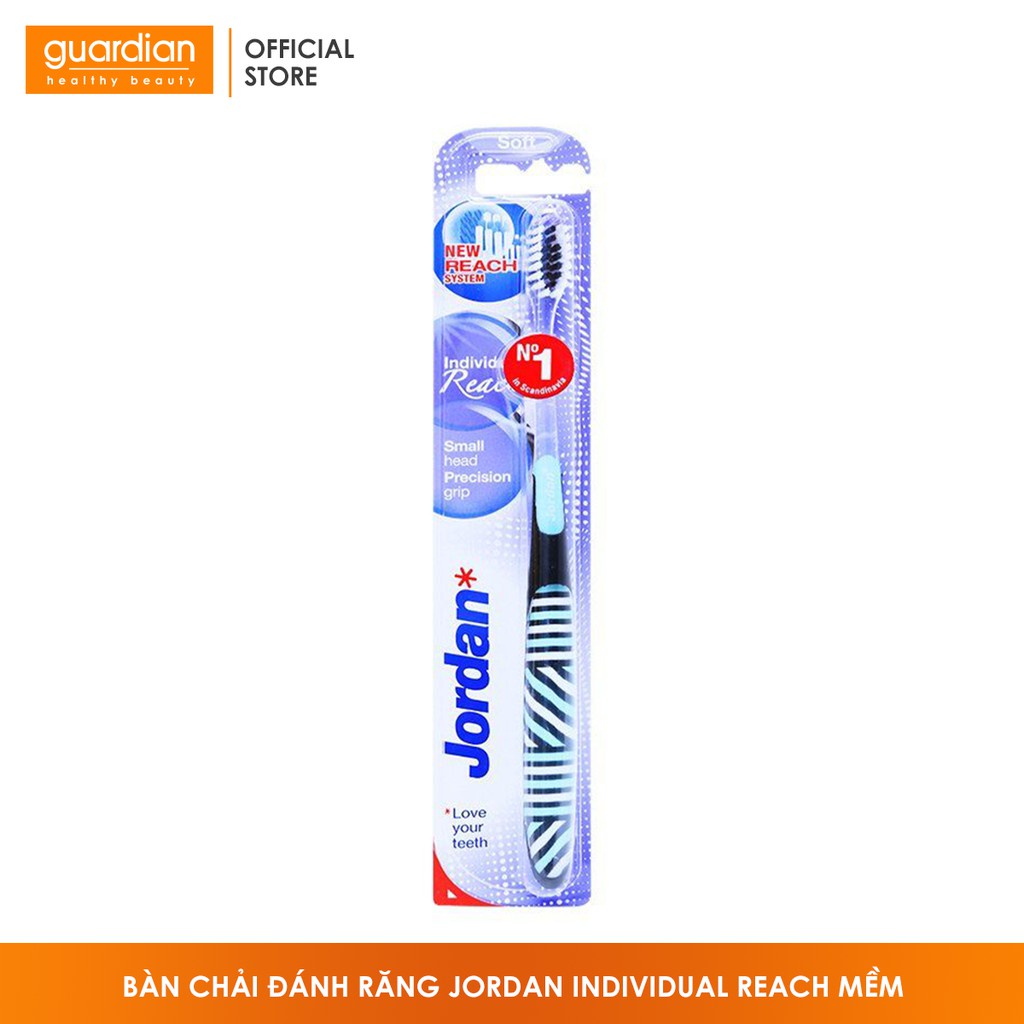 Bàn chải đánh răng Jordan Individual Reach mềm