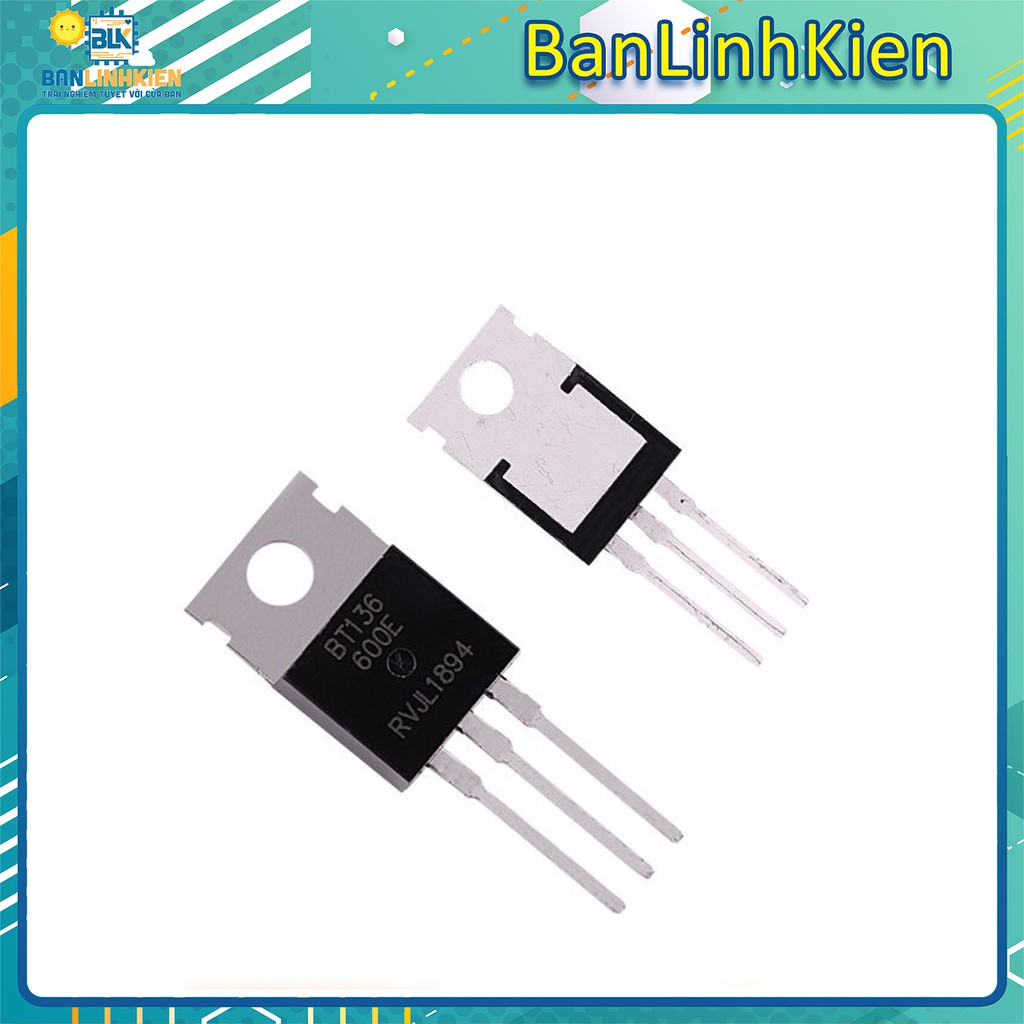 Triac BT136 4A 600V To220/ BT136S-600E To252