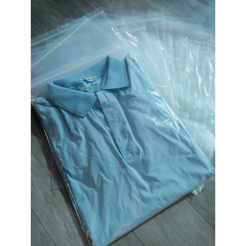 1 Kg Túi zip chỉ trắng đựng quần áo