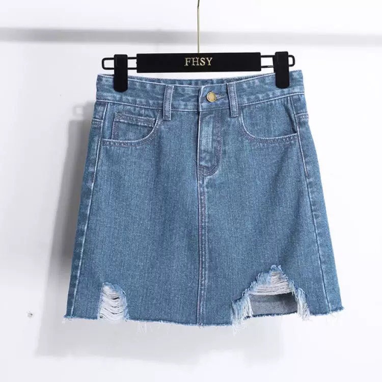 [CÓ SẴN] CHÂN VÁY BIG SIZE JEAN THƯƠNG HIỆU HIMISTORE