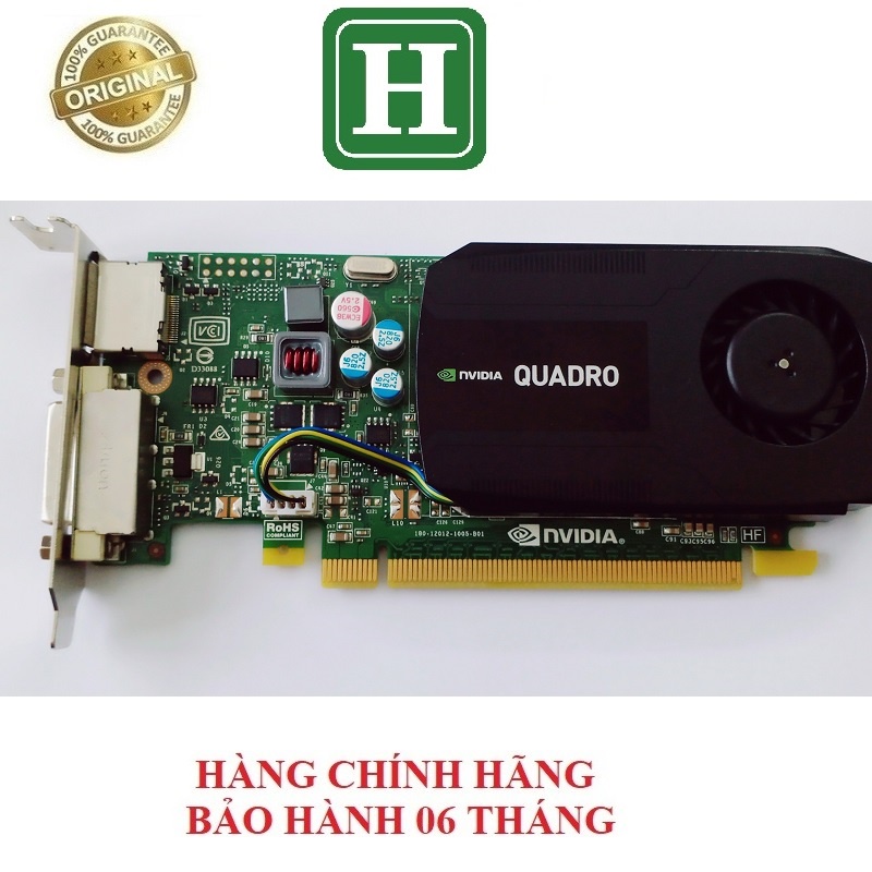 Card màn hình NVIDIA QUADRO K420 GDDR3 128bit, hàng tháo máy chính hãng, bảo hành 6 tháng