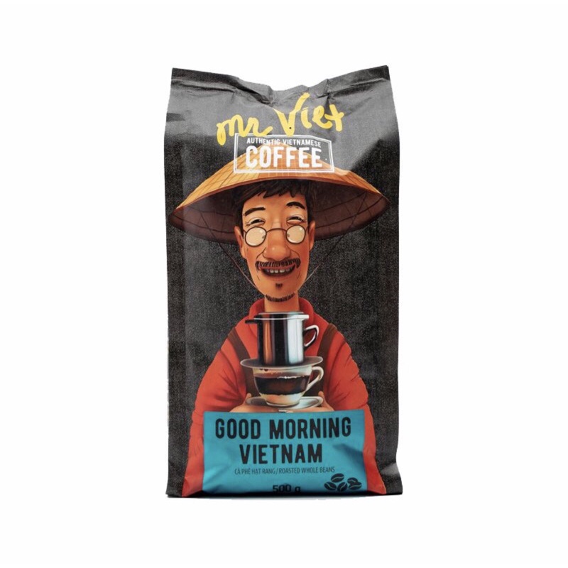 Cà Phê Mr Việt Hạt Rang Good Morning Vietnam 500G